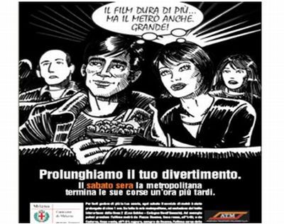 Milano. Il sabato sera la metro in funzione fino alle 2