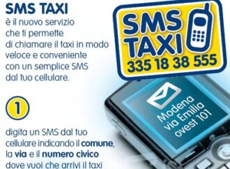 Modena. Per chiamare il taxi basta un sms
