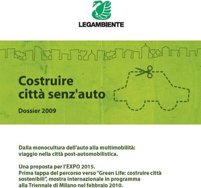 Milano. Legambiente presenta dossier sui quartieri a basso tasso di motorizzazione nel mondo