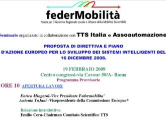 Roma. Seminario su piano d'azione europeo per lo sviluppo dei sistemi intelligenti