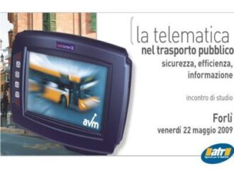 Forlì. Attivazione del sistema AVM: Atr promuove incontro di studio per fare il punto sulL'impiego delle tecnologie a supporto del tpl