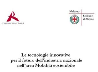 Milano. Dedicata alla “Mobilità Sostenibile” nuova sezione del 3° Rapporto della Fondazione Rosselli