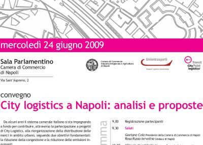 Napoli. City logistics a Napoli: analisi e proposte nel convegno di mercoledì