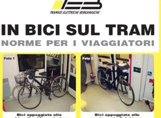 Bergamo. Sul tram in bicicletta: Teb avvia la sperimentazione per incentivare il tpl