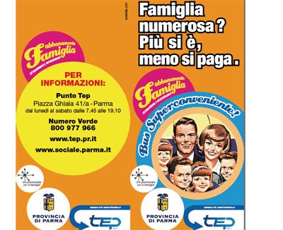 Parma. Famiglie numerose, il bus costa sempre meno