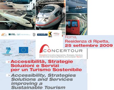 Roma. Progetto Europeo CONCERTOUR: primo esempio reale di piattaforma dove turismo e trasporti convergono
