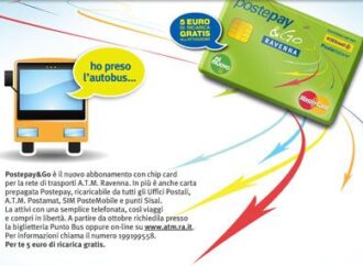 Ravenna. Postepay&go: nuovo abbonamento con chipcard per ATM Ravenna