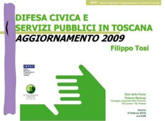 Firenze. Servizi pubblici: toscani più soddisfatti ma non per il trasporto ferroviario