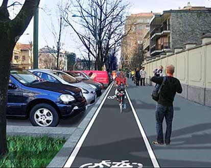 Milano. Contro lo smog 23 km di piste ciclabili