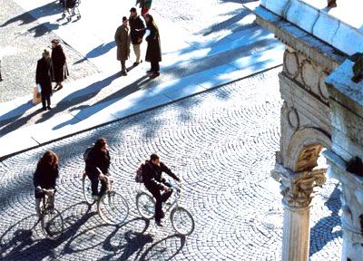 Ferrara. Delegazione francese in città per studiare la formula della mobilità nelle Ztl