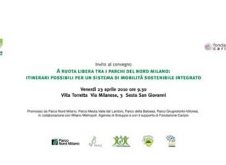 Milano. "A ruota libera tra i parchi del Nord Milano: itinerari possibili per un sistema di mobilità sostenibile integrato