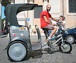 Roma. Risciò ecoturistici a Villa Borghese: fase sperimentale sino a settembre