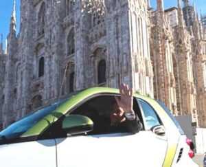 Milano. Test per la smart fortwo electric al MobilityTech