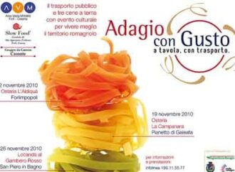 Forlì. Il tpl si 'siede' a tavola: parte L'iniziativa 'Adagio con Gusto' organizzata ad AVM