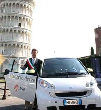 Pisa, capitale italiana della mobilità elettrica