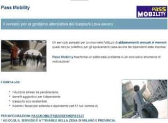 Milano. Il trasporto casa-lavoro diventa eco-sostenibile con Pass Mobility