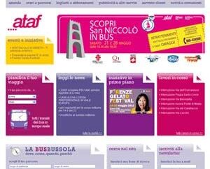 Firenze. Ataf.net: introdotte nuove funzioni al sito web delL'azienda fiorentina