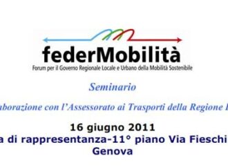 Genova. Tpl: giovedì 16 giugno seminario sul sistema delle regole e del finanziamento