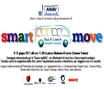 Roma. Smart Move, al via la campagna per promuovere l’uso del bus