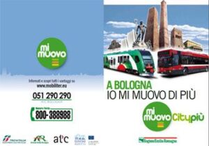 Bologna. Nasce “Mi Muovo Citypiù”, abbonamento per spostarsi in bus e treno in città e nei comuni dell’hinterland