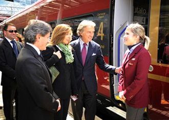 Roma. Al battesimo di Italo autorità, ospiti e cda