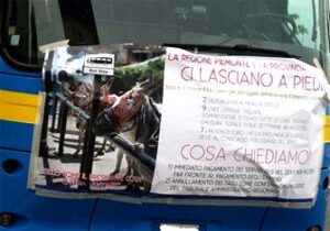 Cuneo. Tpl: la protesta del consorzio Granda Bus contro i tagli