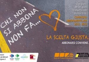 Bergamo. Atb lancia nuova campagna abbonamenti