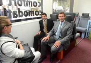 Bolzano. Testati i futuri sedili dei nuovi treni