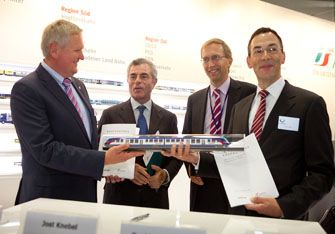 Roma. NETINERA Deutschland e Alstom firmano contratto per 63 treni regionali