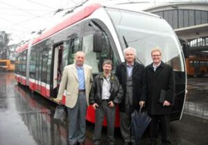 Parma. Dagli Stati Uniti a Parma per i filobus Tep