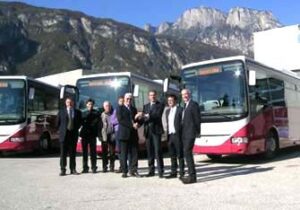Trento. Ventuno nuovi bus per Trentino Trasporti Spa