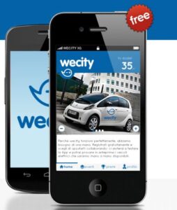 Wecity: un’applicazione per la mobilità sostenibile