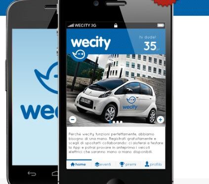 Wecity: un’applicazione per la mobilità sostenibile