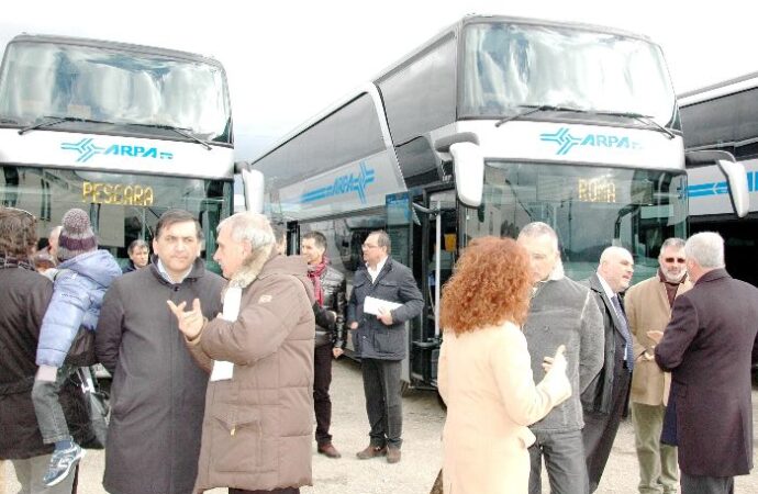 Arpa: 5 nuovi bus bipiano