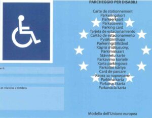 Pass disabili europeo a Roma
