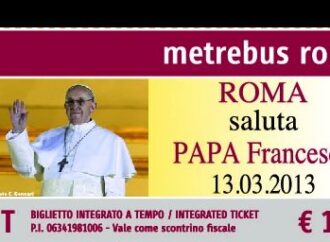 Papa Francesco sui biglietti Atac