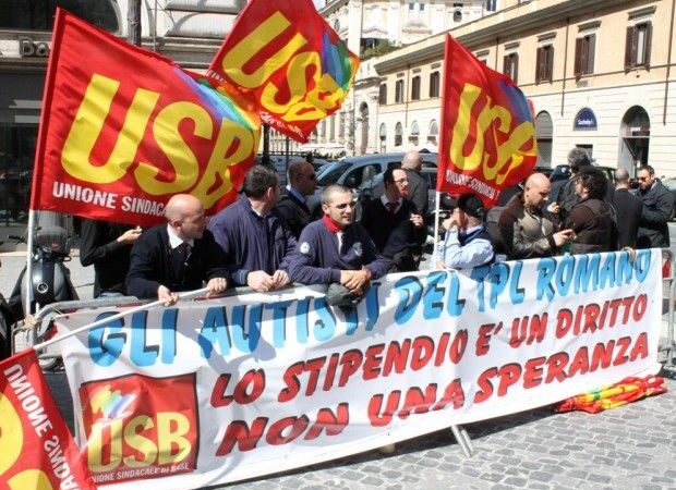 Domani presidio USB alla conferenza Stato Regioni
