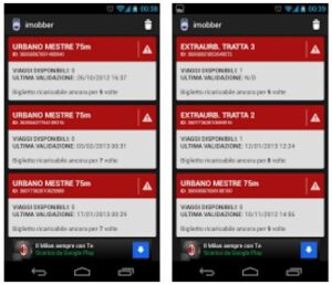 Imobber, un’app per “leggere” il biglietto Actv