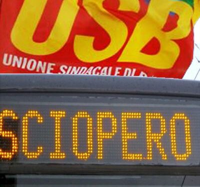 Oggi sciopero nazionale del Tpl