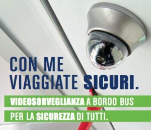 Videosorveglianza a bordo dei bus, la campagna di Autoguidovie