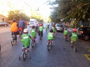 A scuola su due ruote