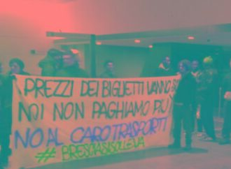 Rincaro Tpl, protesta a Brescia