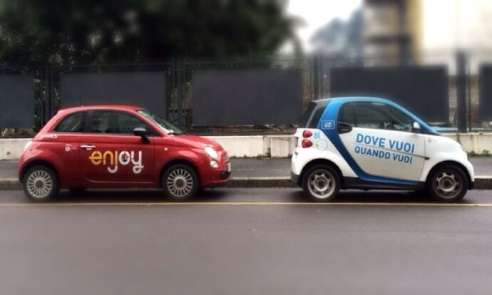 A Milano è (car)sharing mania