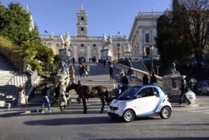 Car sharing ‘libero’ a Roma