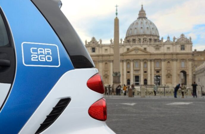 Ciao Roma: il servizio di car2go arriva nella Capitale