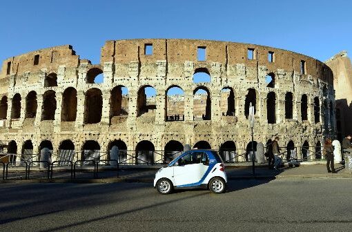 Successo di car2go a Roma a un mese dal lancio