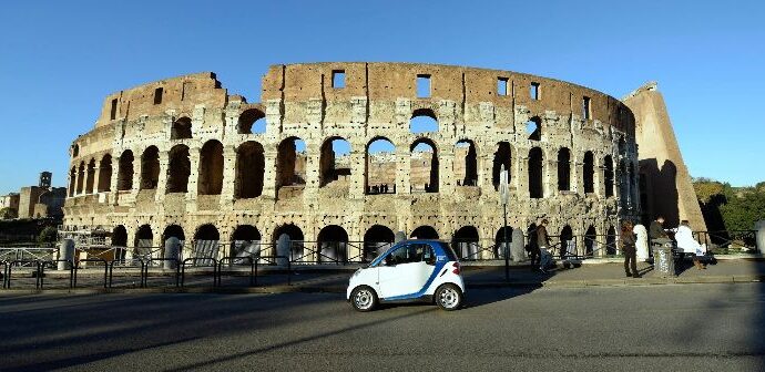 Successo di car2go a Roma a un mese dal lancio