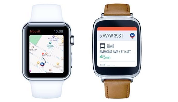 Moovit lancia l’app per il tpl compatibile con Android Wear e Apple Watch