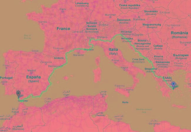 EuroVelo, la pista ciclabile del Mediterraneo passerà da Torino