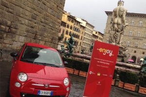 Car sharing Enjoy, la prenotazione lunga si paga